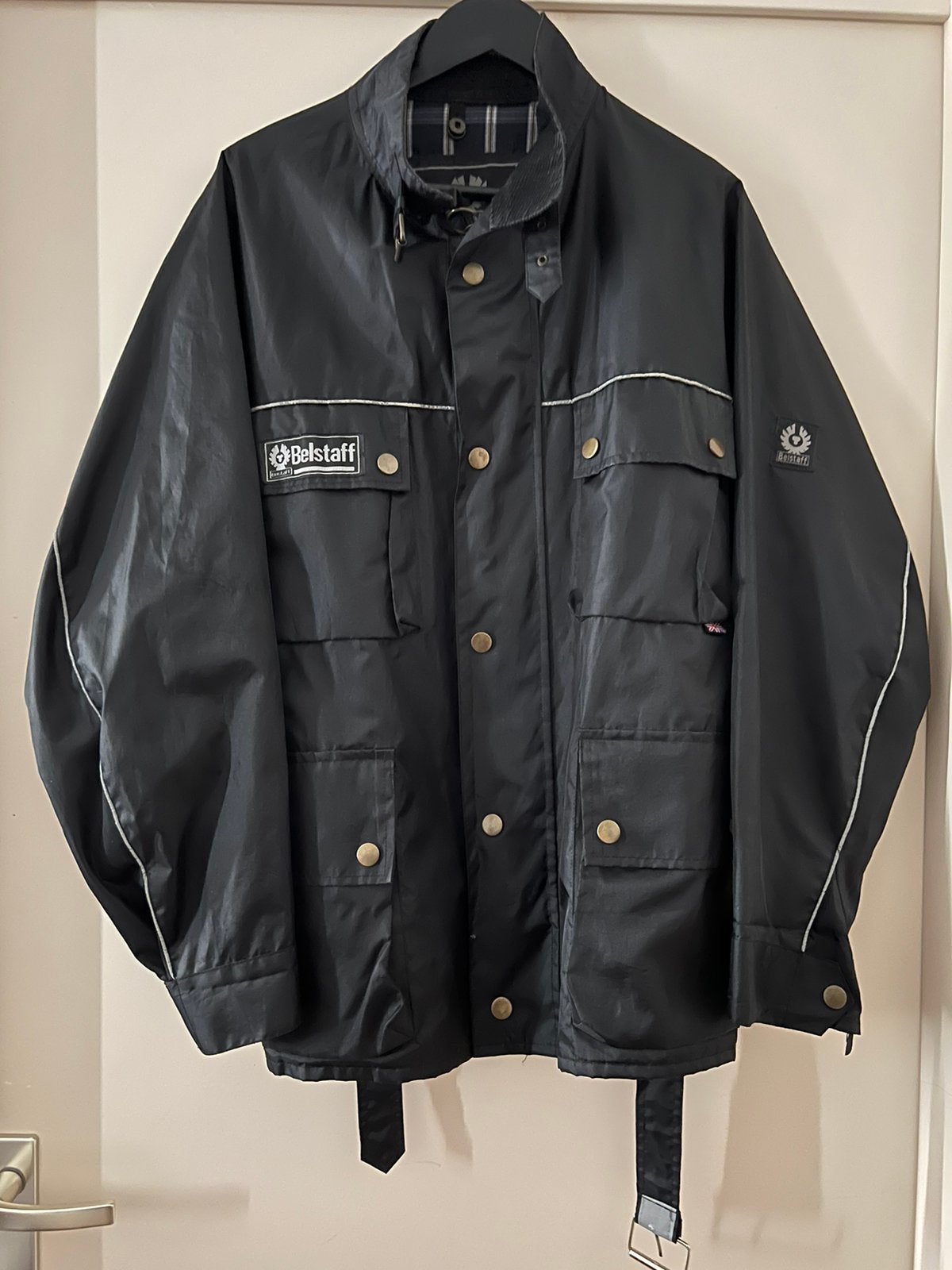 Belstaff Nylon motorjas, zwart, M, zgan, Ophalen, Tweedehands, Jas | textiel