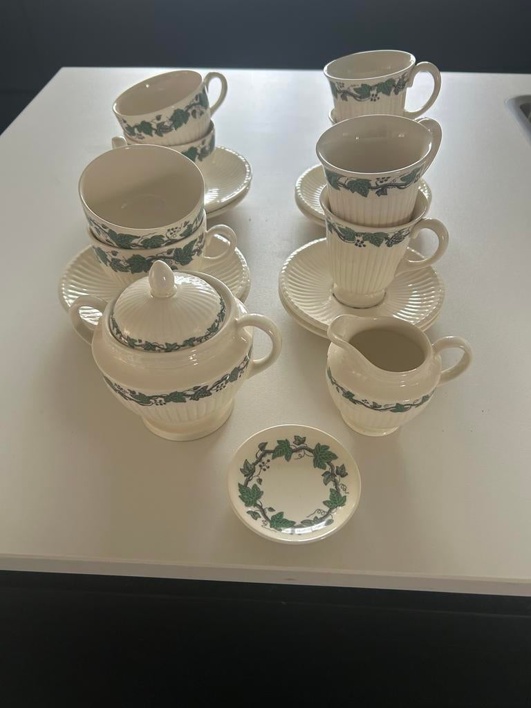 Wedgwood Stratford servies, Ophalen of Verzenden, Gebruikt, Porselein, Compleet servies