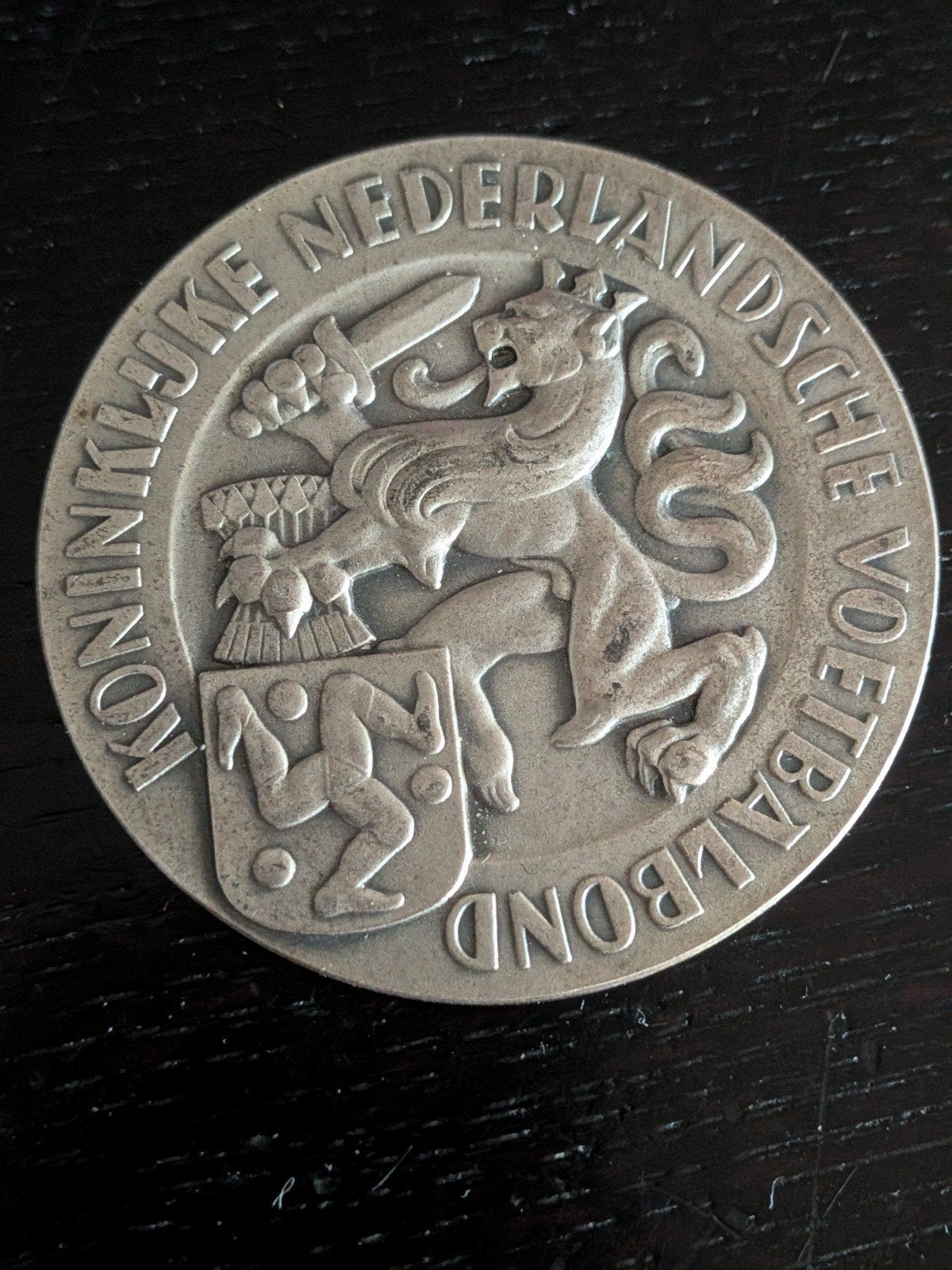 K.N.V.B. herdenkingsmunt 18 april 1956 - 5 cm, Ophalen of Verzenden