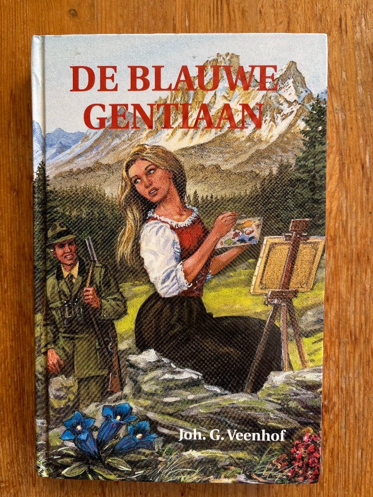 De blauwe gentiaan,  door Joh. G. Veenhof, Boeken, Romans, Ophalen of Verzenden, Zo goed als nieuw