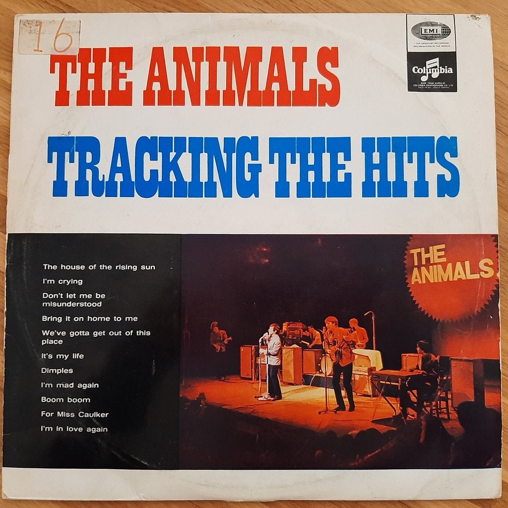 LP The Animals – The Animals Tracking The Hits (MONO), Ophalen of Verzenden, Gebruikt, 12 inch, Poprock