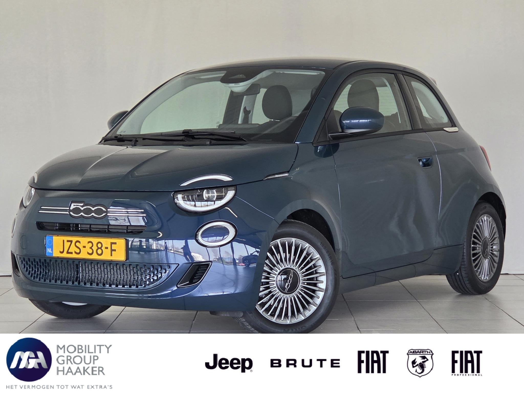Fiat 500 1.0 Hybrid Torino Launch Edition | Apple-Android |, Stof, Euro 6, 4 stoelen, Origineel Nederlands