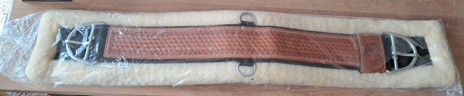 Leren westernsingel, afneembaar schaap, mt 28 NIEUW !!, Dieren en Toebehoren, Ophalen of Verzenden, Nieuw