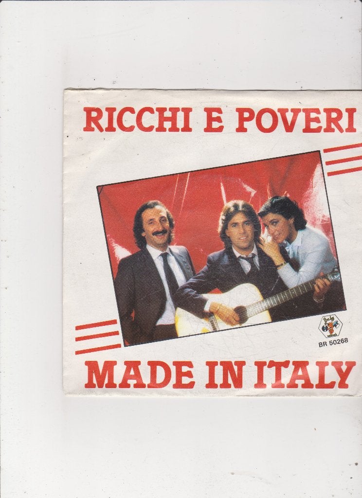 Single Ricchi E Poveri - Made in Italy, Ophalen of Verzenden, Gebruikt, Pop