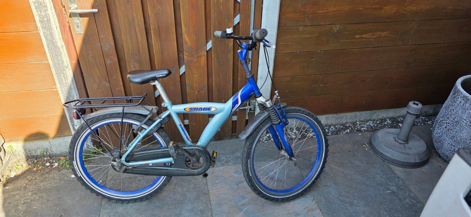 Jongensfiets 22 inch  6 tot 8 jaar, Fietsen en Brommers, Fietsen | Jongens, Ophalen, Gebruikt, 22 inch