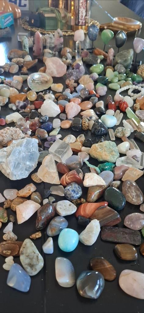 Grote partij spirituele edelstenen en mineralen, Ophalen of Verzenden