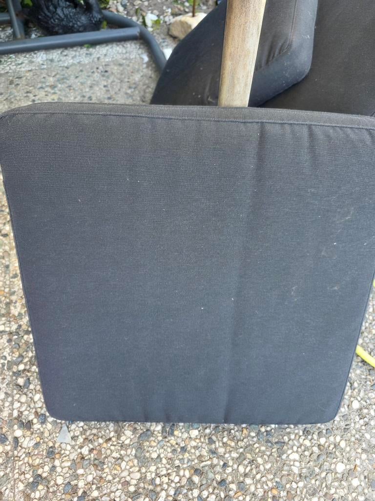 Tuinstoelkussens gebruikt 60x60 cm -  5 stuks, Tuin en Terras, Tuinmeubel-accessoires, Ophalen