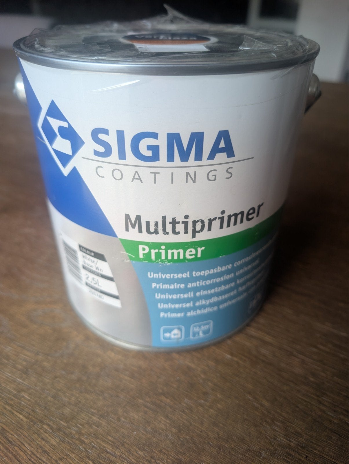 Nieuwe en ongeopende Sigma Coatings Multiprimer 2.5L, Verzenden