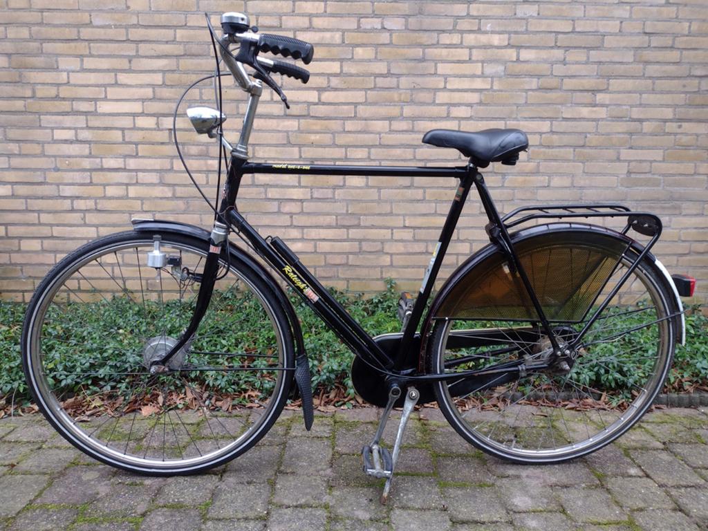 Raleigh herenfiets one-o-one 28 inch, Fietsen en Brommers, Fietsen | Oldtimers, 59 cm of meer, Ophalen, Trommelrem, Raleigh