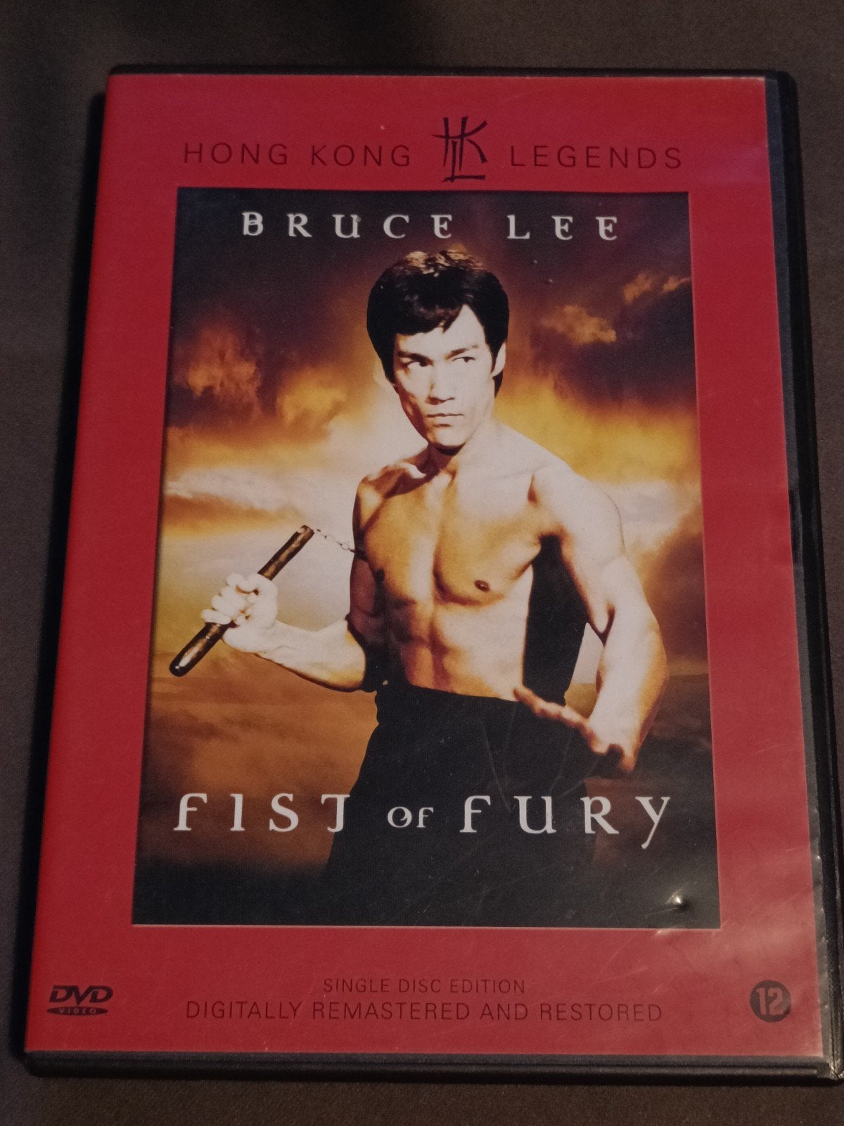 Fist of Fury - Bruce Lee DVD (Hong Kong Legends), Cd's en Dvd's, Gebruikt, Nederlands, Ophalen of Verzenden, Vanaf 12 jaar