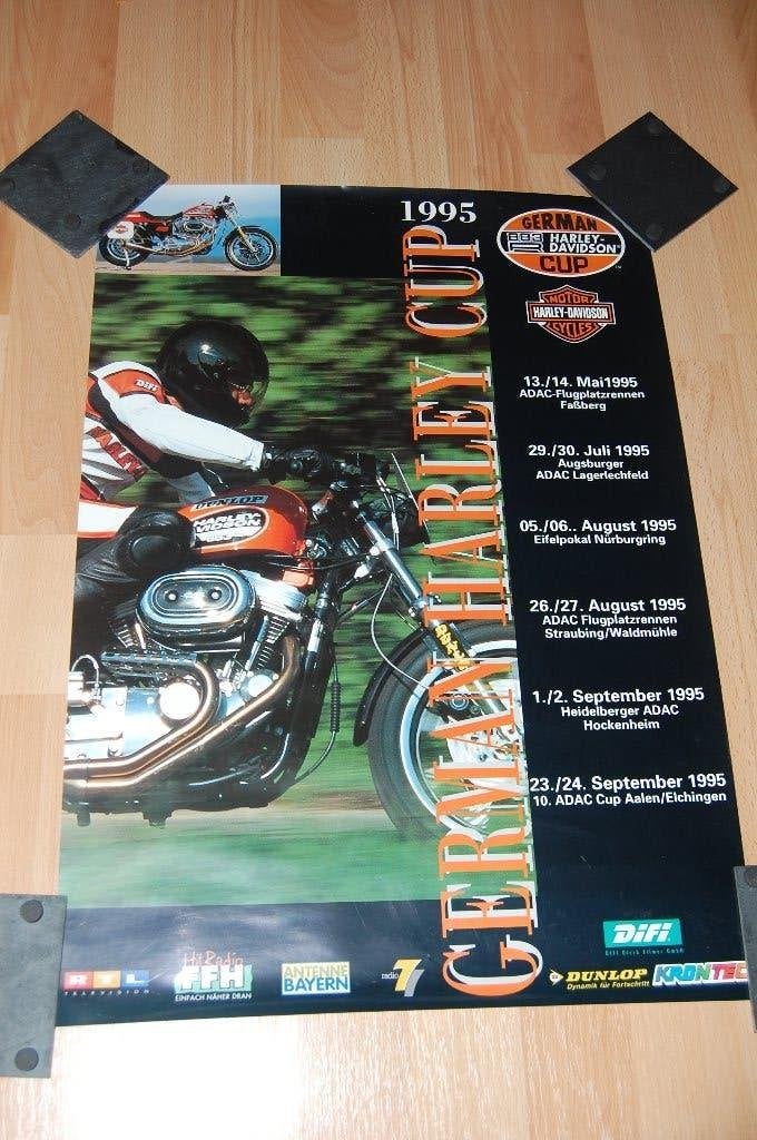 Harley Davidson German Harley Cup 1995, Ophalen of Verzenden, Harley-Davidson of Buell