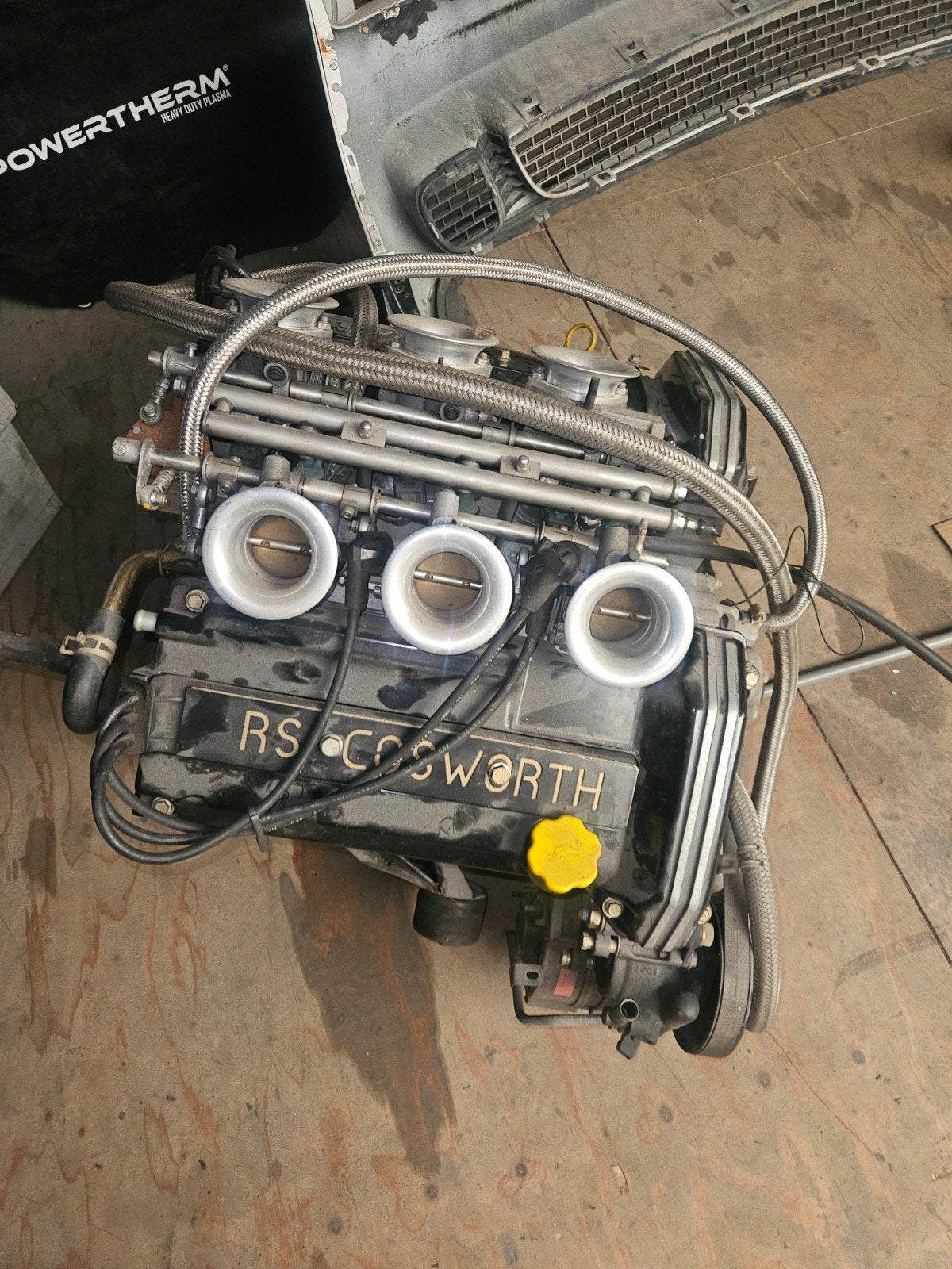 Ford Cosworth 24V Motor met Kelken, Auto-onderdelen, Motor en Toebehoren, Ophalen of Verzenden, Gebruikt, Ford