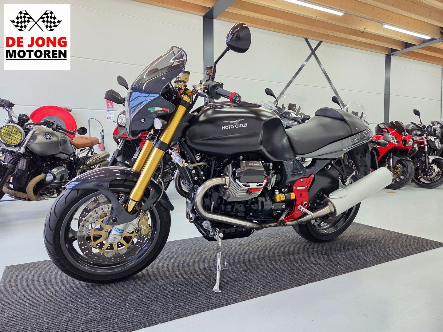 SCHITTERENDE MOTO GUZZI V 11 SPORT SCURA 1 / 600 | HD-VIDEO!, Motoren, Motoren | Moto Guzzi, Motorrijbewijs A, Bedrijf, Onbekend