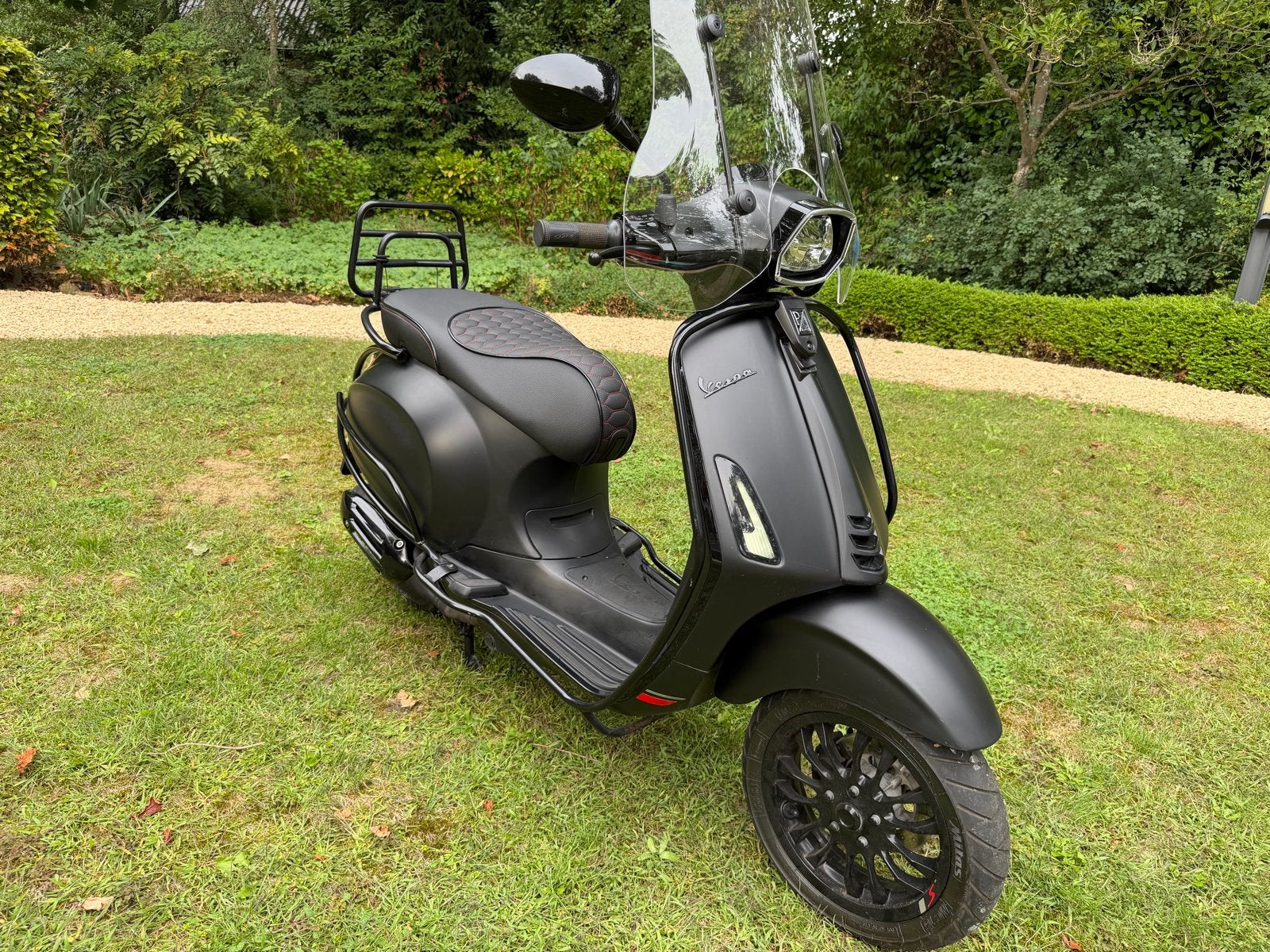 Vespa Sprint S Mat Zwart - Zo goed als nieuw!, Ophalen, Maximaal 45 km/u, Vespa S, Zo goed als nieuw
