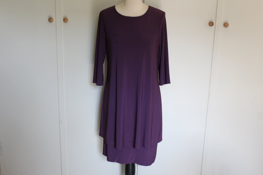 Joseph Ribkoff prachtig aubergine chique jurk mt 40, Kleding | Dames, Maat 38/40 (M), ., Paars, Joseph Ribkoff
