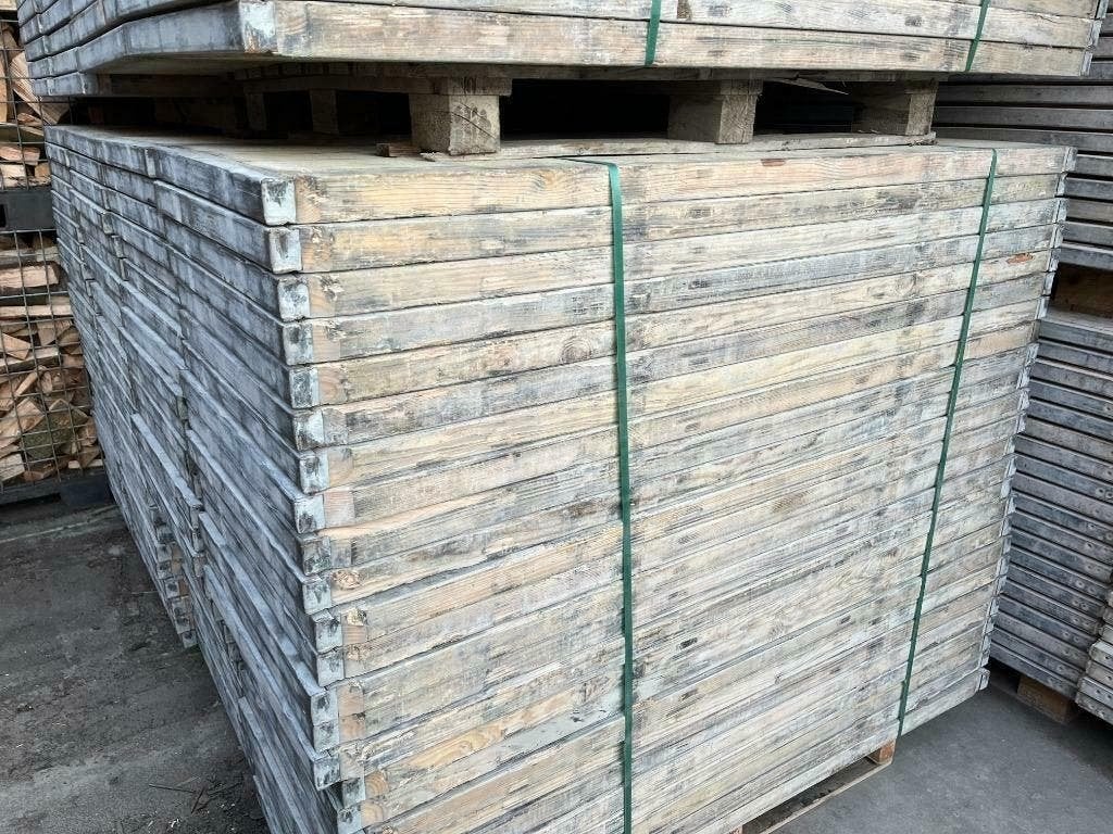 Steenschotten circa 65 x 175 (55mm)  Ideaal als schutting, Tuin en Terras, Ophalen of Verzenden, Gebruikt, Hout