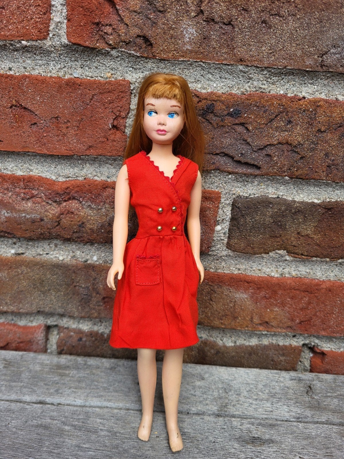 Vintage barbie skipper, Ophalen of Verzenden, Gebruikt