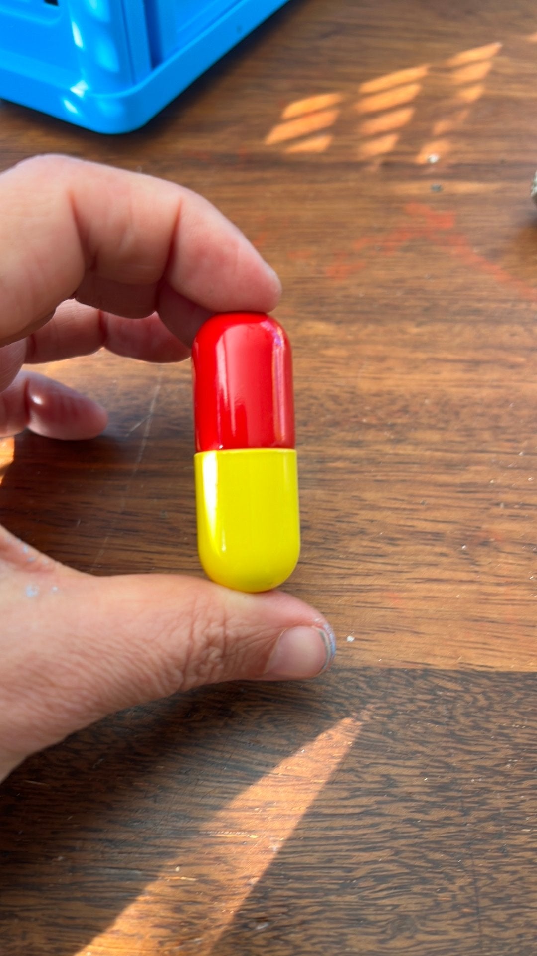 Laatste kans! Pillendoosje capsule, Ophalen of Verzenden, Zo goed als nieuw
