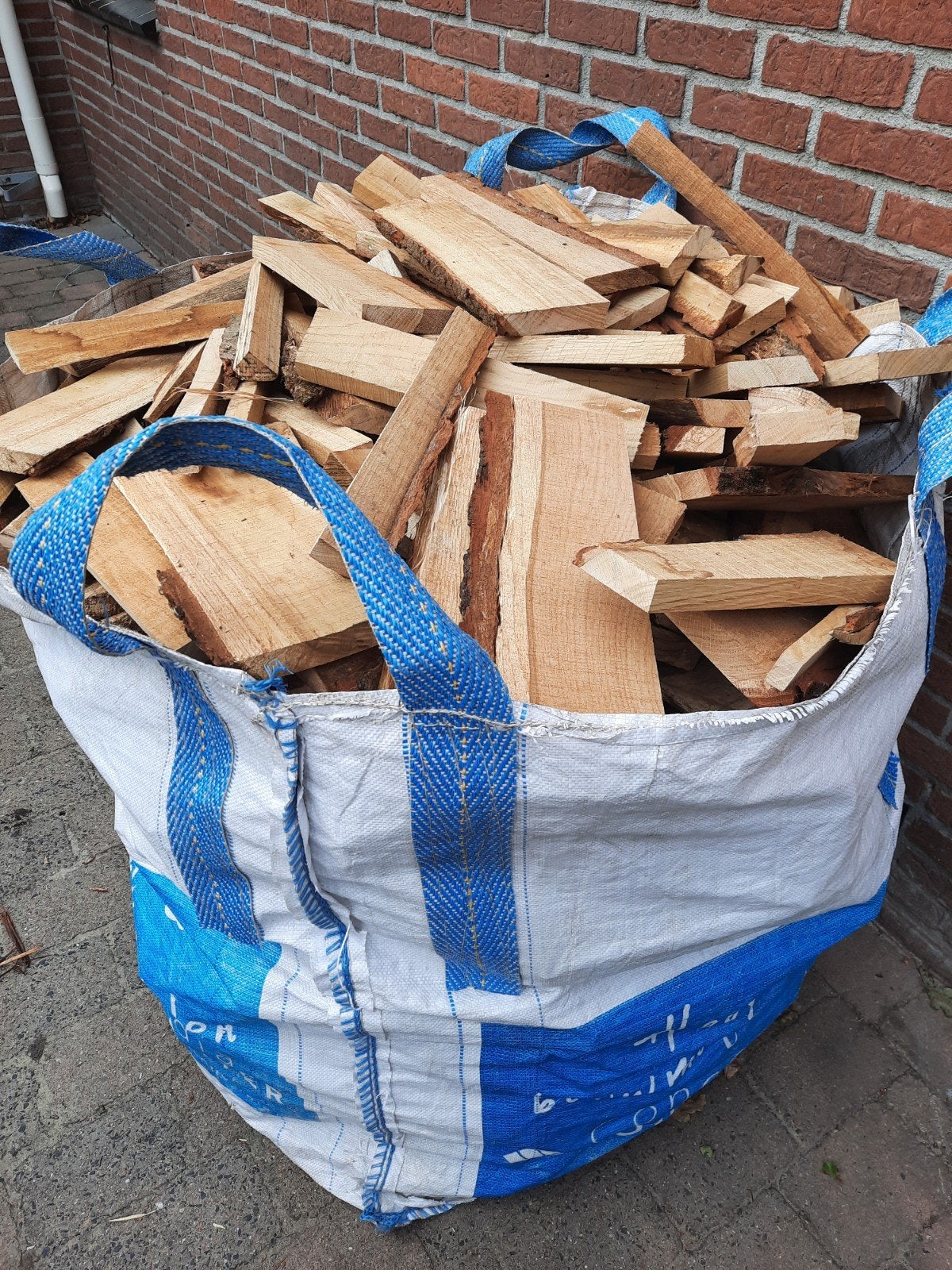 Droog eiken openhaardhout schaaldelen, Minder dan 3 m³, Ophalen of Verzenden, Eikenhout