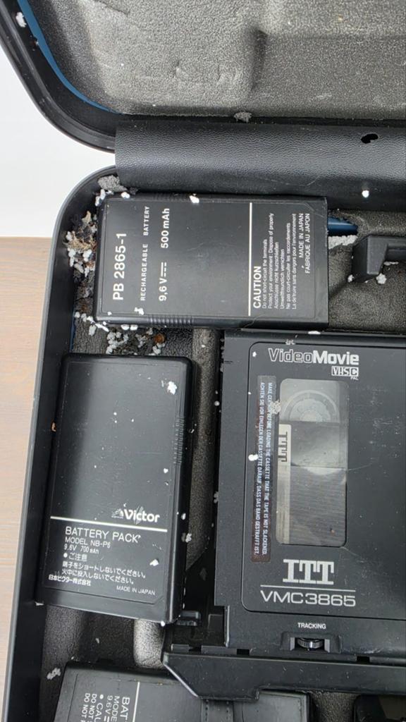 JVC ITT VMC3865 Videocamera met accessoires in koffer, Mini dv, N, N, JVC