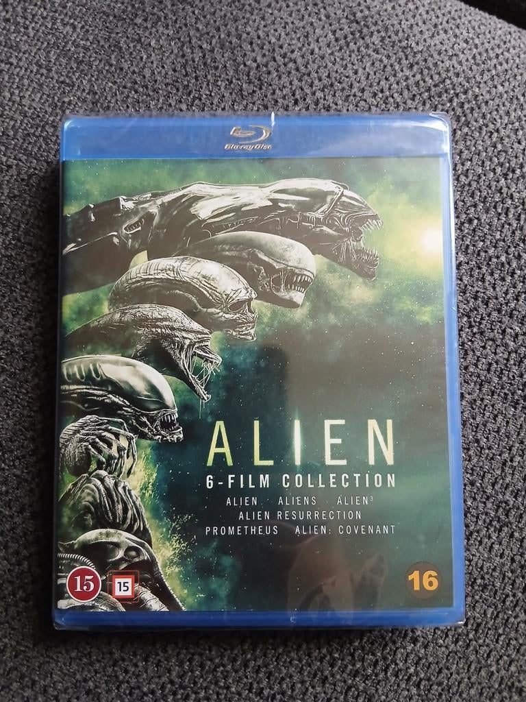 Alien 6-Film Collection Blu-ray, Cd's en Dvd's, Blu-ray, Ophalen, Nieuw in verpakking, Actie, Boxset
