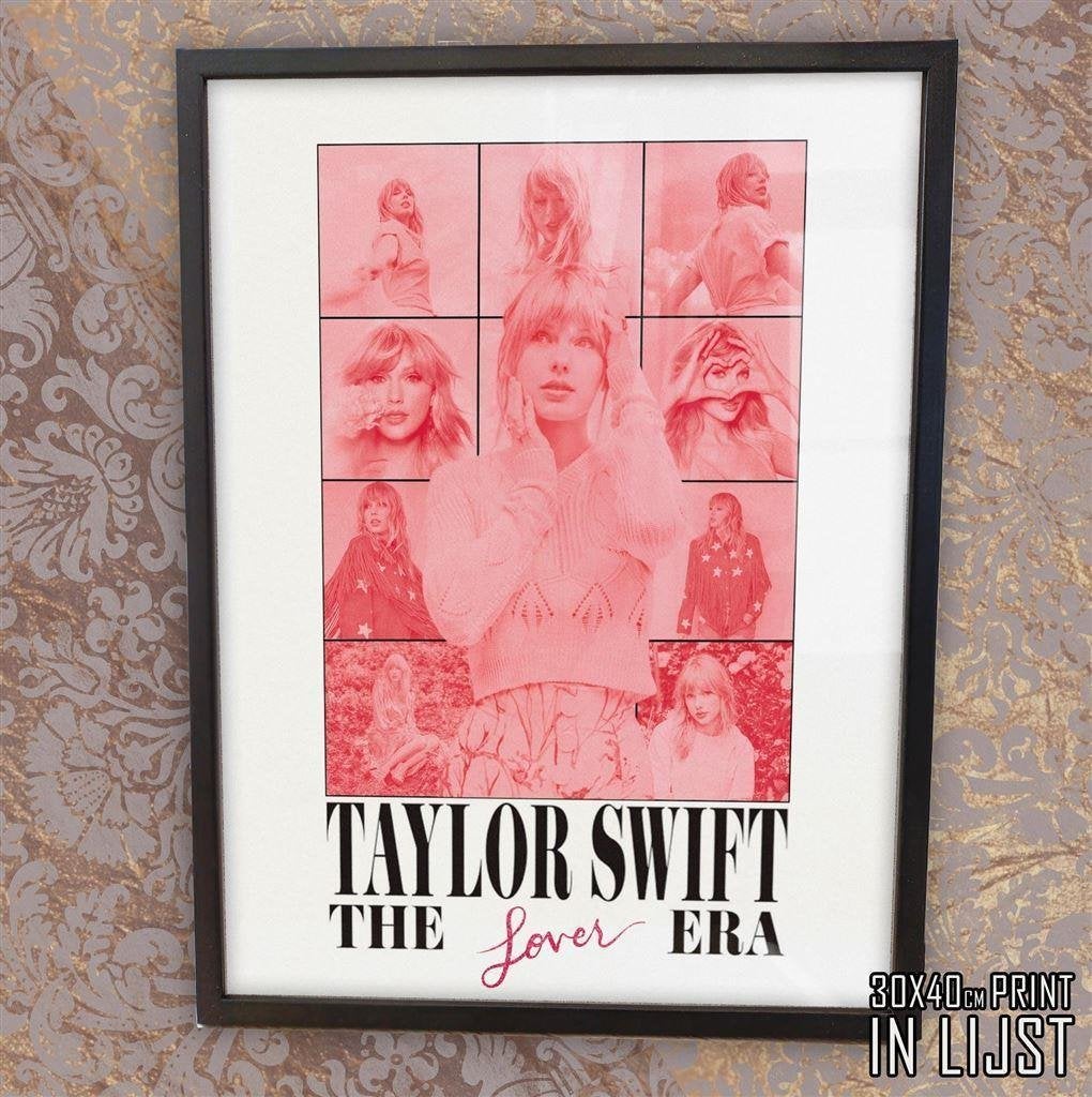 TAYLOR SWIFT the lover era muziek Poster in lijst, Verzenden, Nieuw, Overige typen