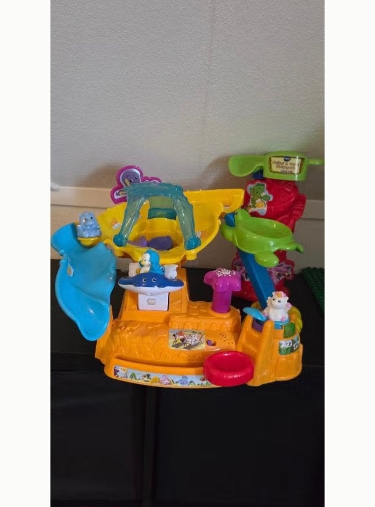 Vtech duikel draai waterpark, Kinderen en Baby's, Speelgoed | Vtech, Ophalen, Zo goed als nieuw, 6 maanden tot 2 jaar