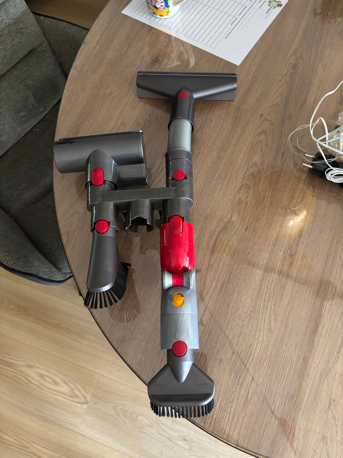 Dyson houder met diverse accessoires, Ophalen of Verzenden, Nieuw