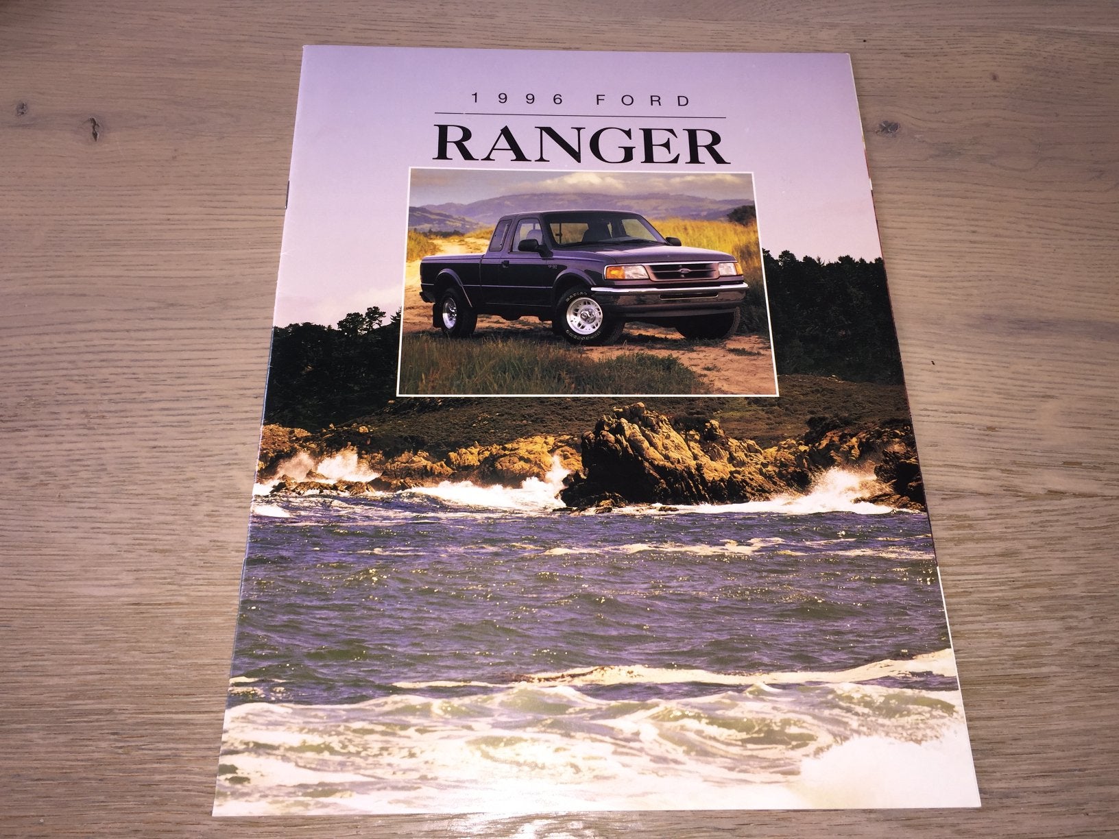 Folder Ford Ranger 1996, Boeken, Auto's | Folders en Tijdschriften, Ophalen of Verzenden, Zo goed als nieuw, Ford