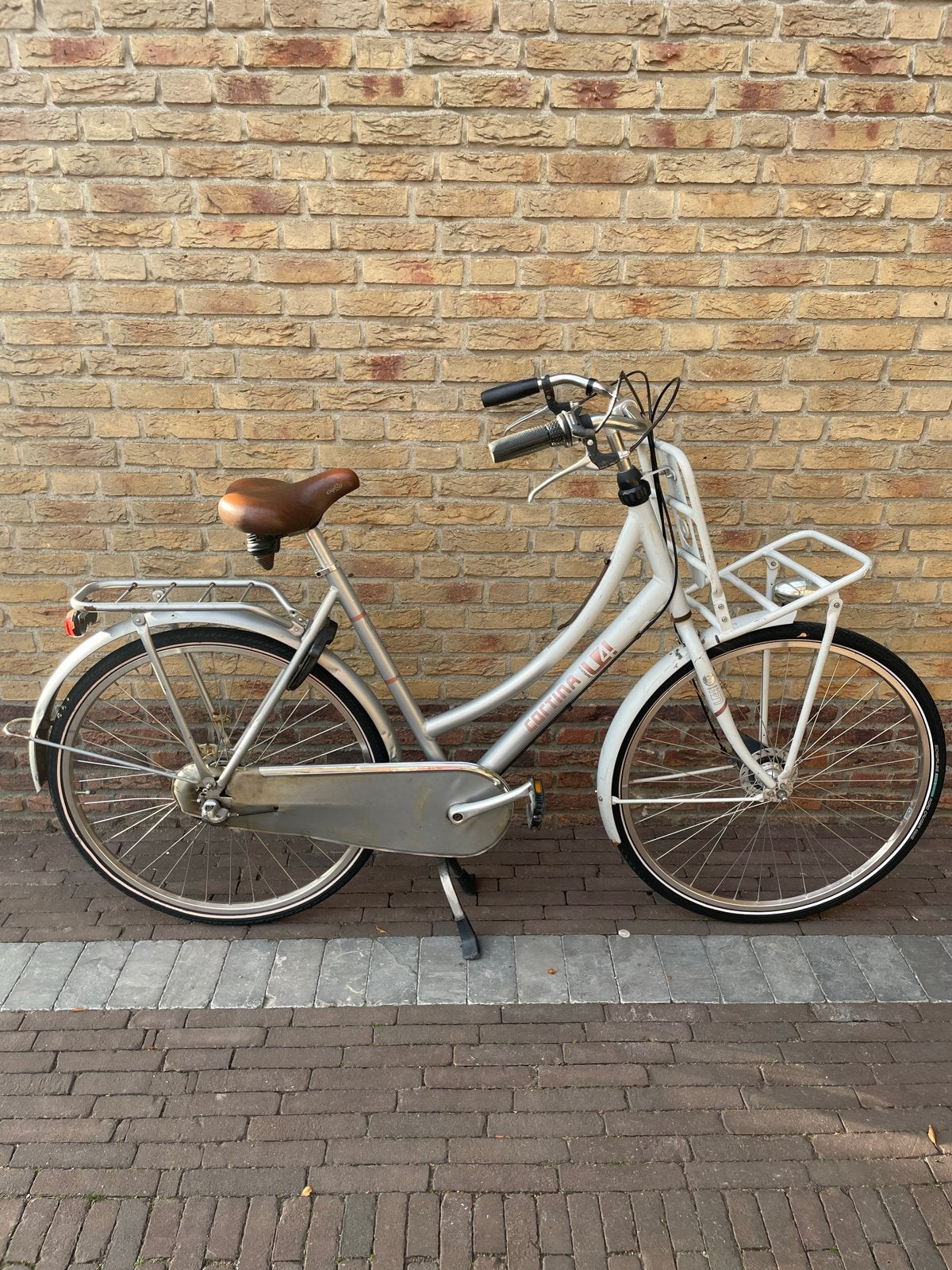 Cortina Transportfiets 56 cm, Terugtraprem, Gebruikt, Versnellingen, 56 cm of meer