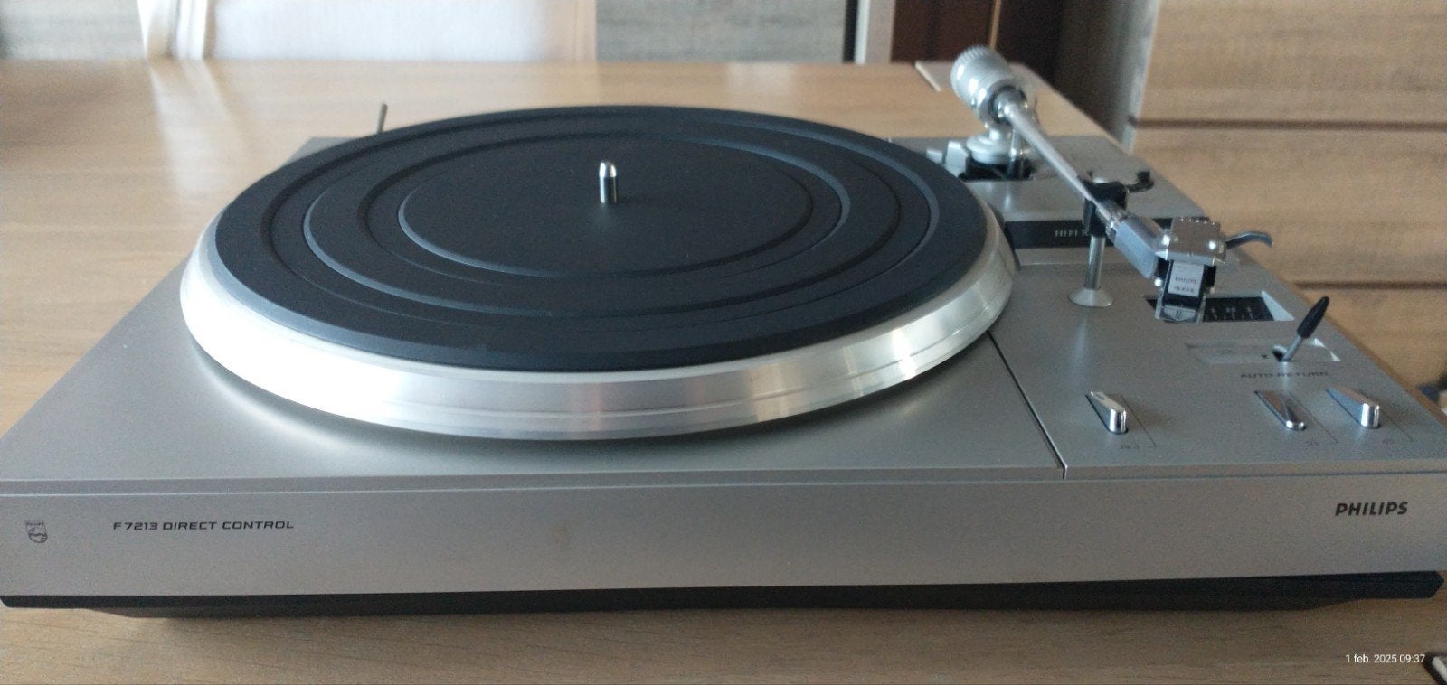 Philips F7213 Direct Control Platenspeler, Ophalen, Philips, Gebruikt, Automatisch