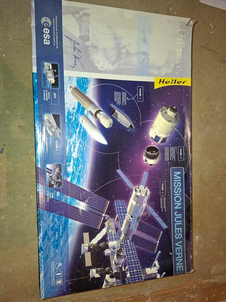 Heiler Mission Jules Verne ATV 1/125, Verzenden, 1:32 tot 1:50, Tank, Overige merken
