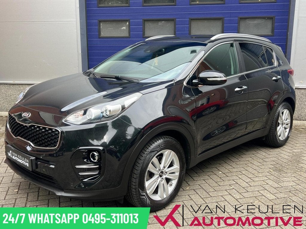 Kia Sportage 1.6 GDI l Trekhaak l Carplay l Navi l Cruise, Voorwielaandrijving, Stof, Gebruikt, 4 cilinders