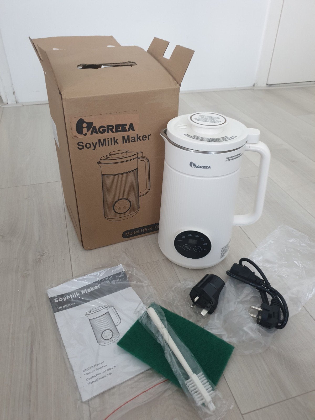 AGREEA Sojamelk Maker - 1000ml Nut Milk Machine, Ophalen, Nieuw