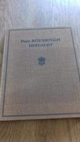 G.J Heering - Prof. Roessingh herdacht, Verzenden, Gelezen