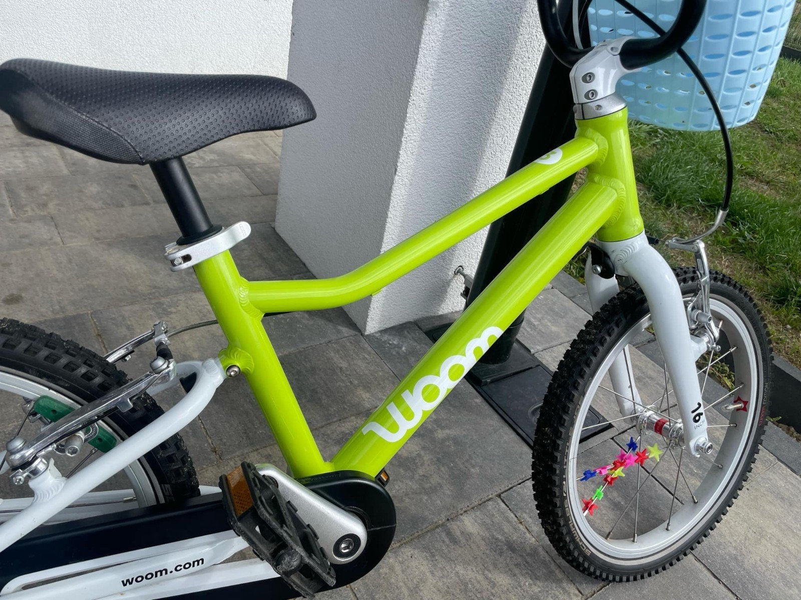 Woom 3 Kinderfiets - Limegroen - Slechts 2 Maanden Gebruikt, Ophalen