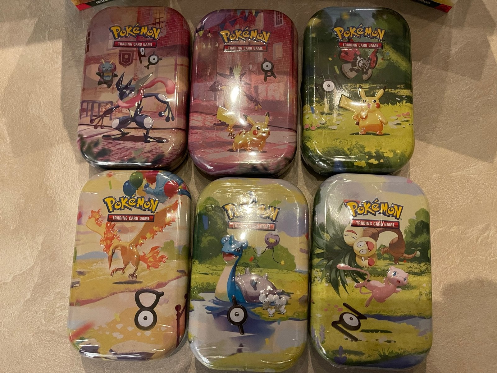 Pokémon 30th Anniversary Sealed Mini Tins - 6 stuks, Ophalen, Nieuw, Overige typen