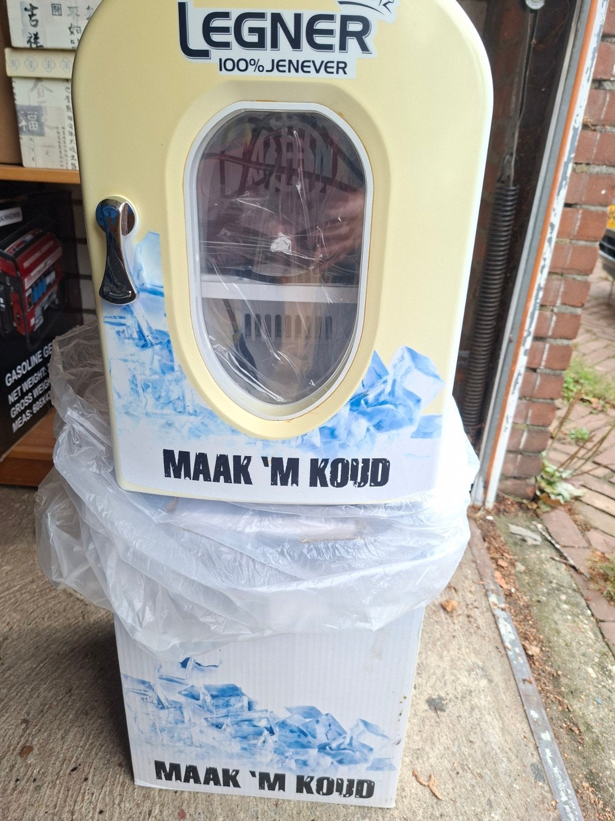 koelkastje, Ophalen, Elektrisch