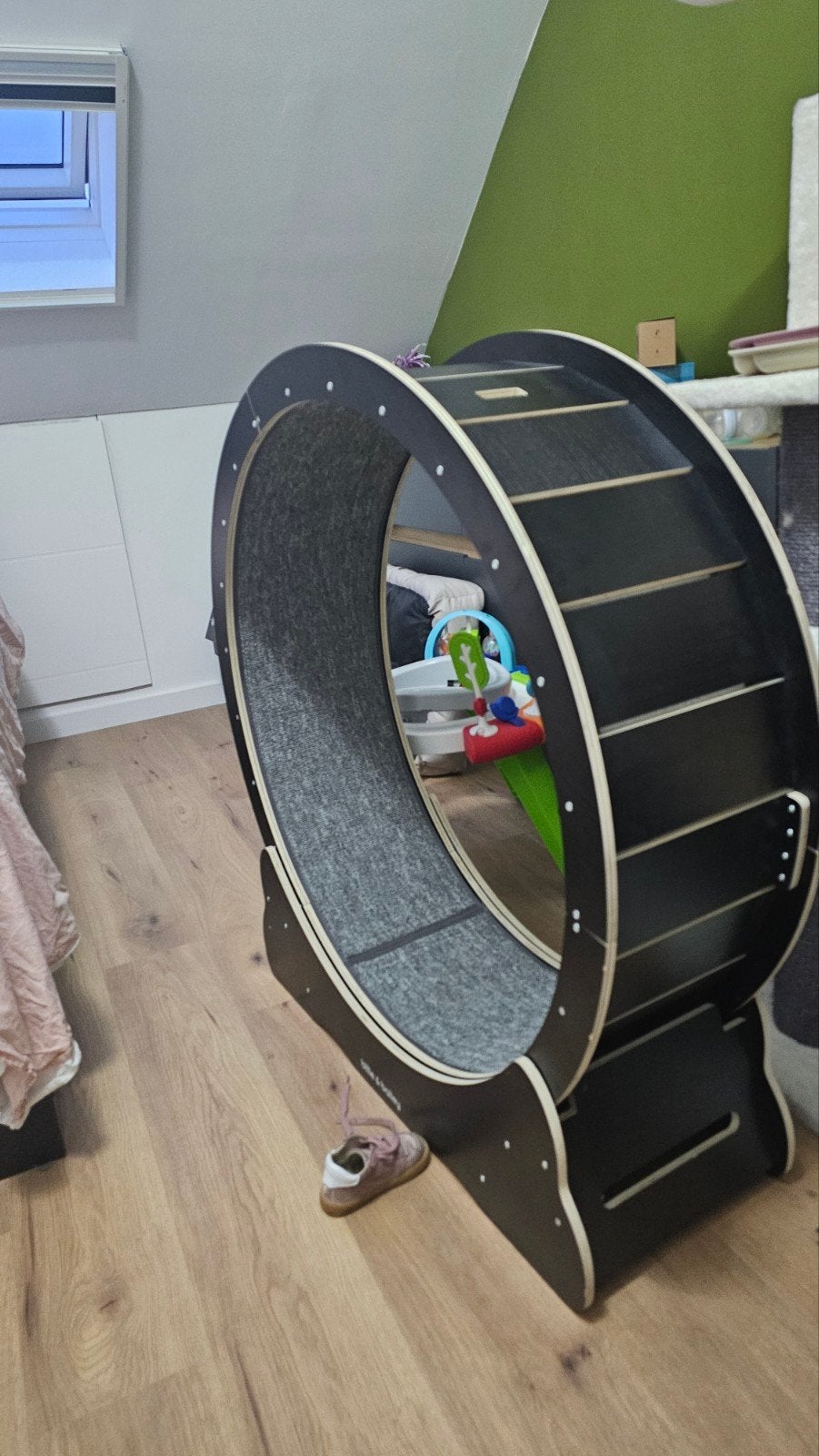 billie & bailey

Cat Wheel - Running Wheel for Cats - Wood F, Ophalen, Zo goed als nieuw