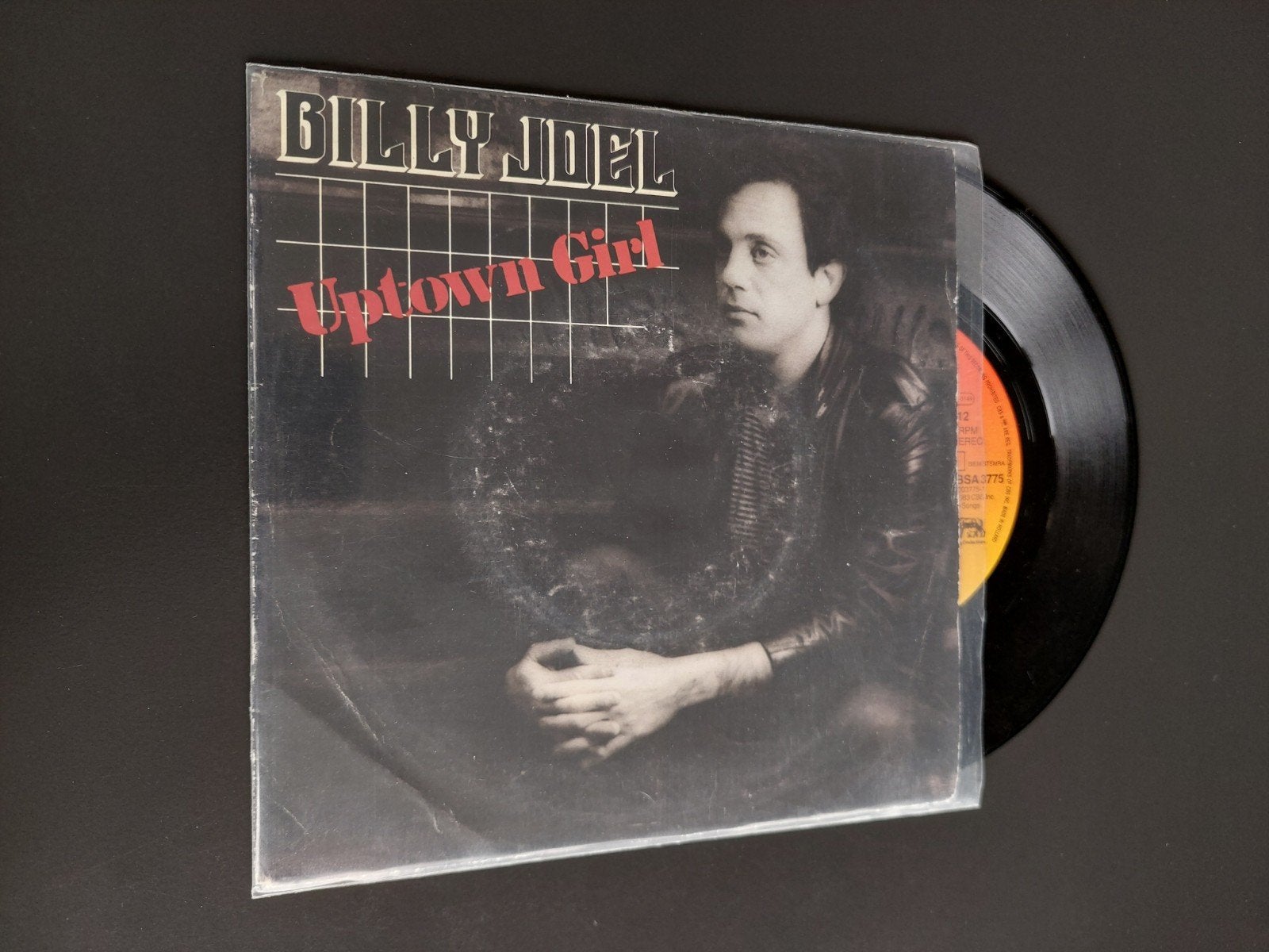 Billy joel uptown girl, Cd's en Dvd's, Ophalen of Verzenden, Gebruikt, 7 inch