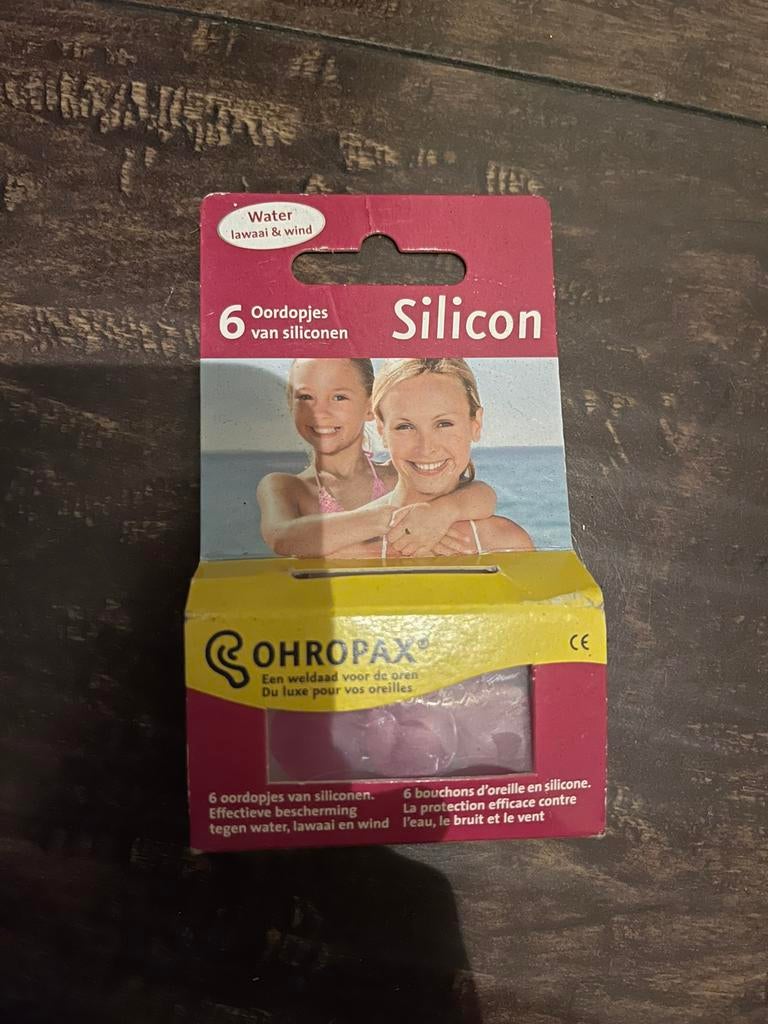 Ohropax siliconen oordopjes – nieuw, Ophalen of Verzenden, Nieuw, Overige typen
