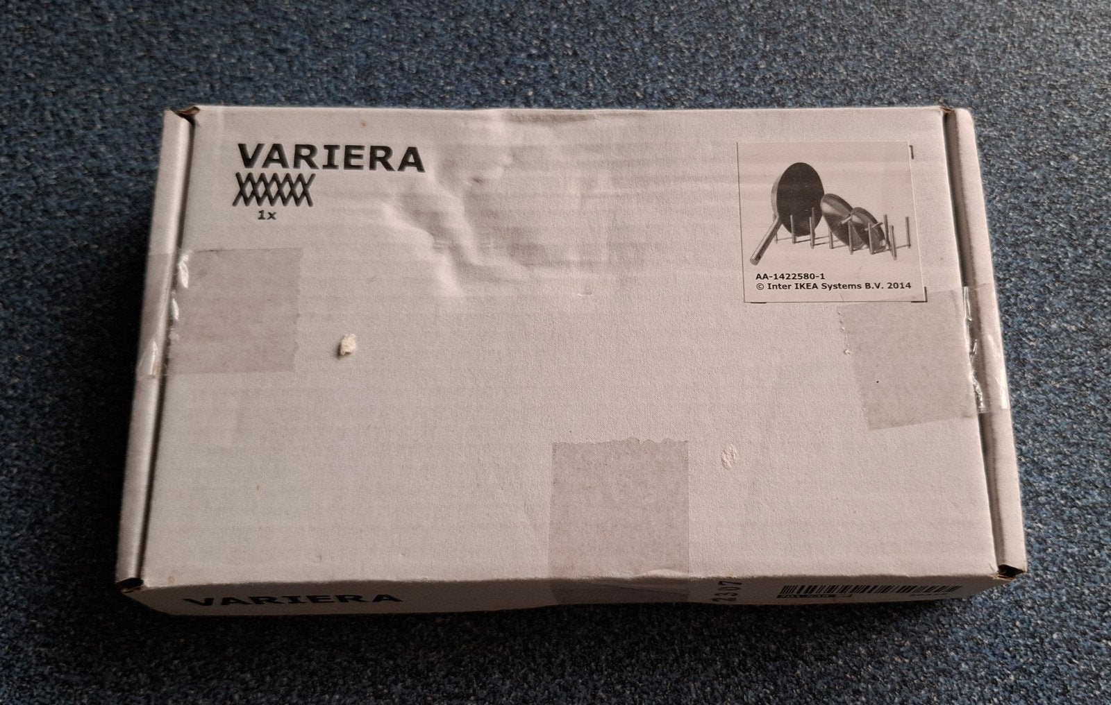 IKEA VARIERA Bordenrek - Verstelbaar, Ophalen, Bordenrek, IKEA, Metaal