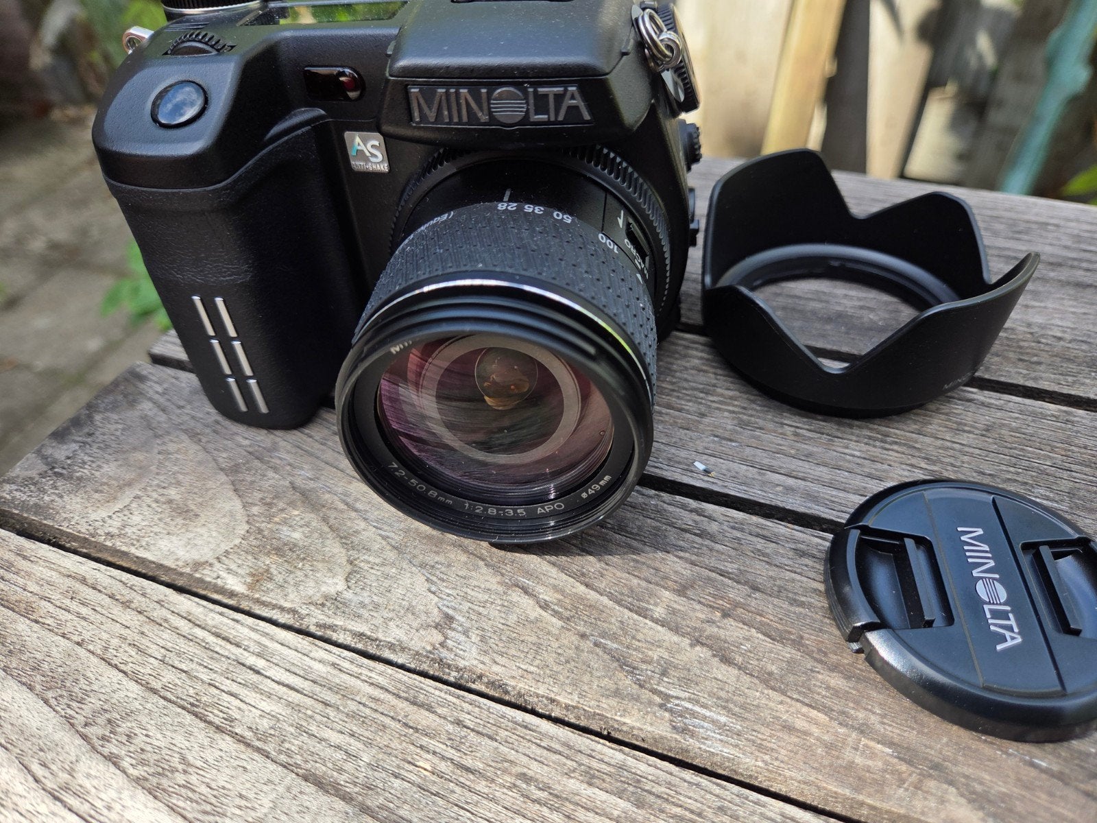 Minolta dimage A1, Lensdop, Gebruikt, Minolta, Spiegelreflex