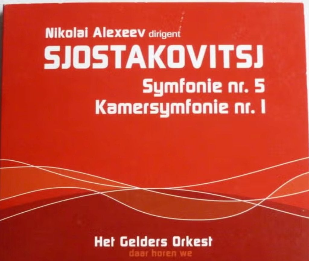 Sjostakovitsj: Symfonie 5 & Kamersymfonie 1 - Gelders Orkest, Symfonie, Verzenden, Overige componisten, Modernisme tot heden