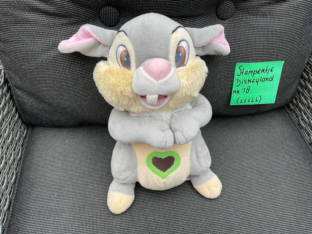Nieuwe Disneyland Parijs Stampertje knuffel 25cm, Ophalen, Bambi of Dumbo, Nieuw, Knuffel