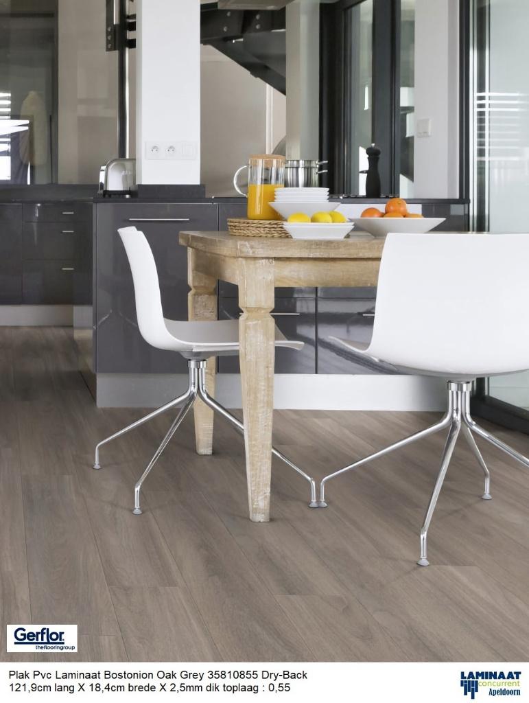 Goedkoop  Plak Pvc Bostonian Oak Grey toplaag 0,55 € 6,95m²
