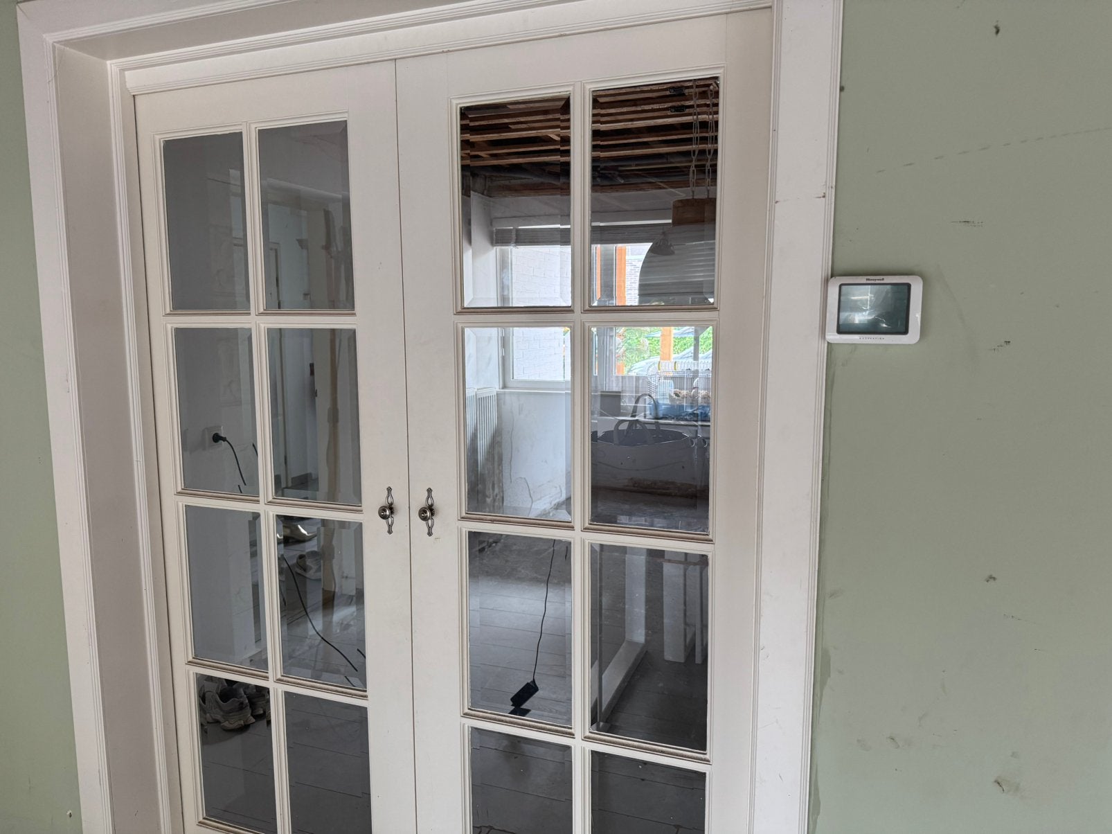 Schuifdeuren/ ensuite deur, Ophalen, Zo goed als nieuw, Binnendeur, 200 tot 215 cm