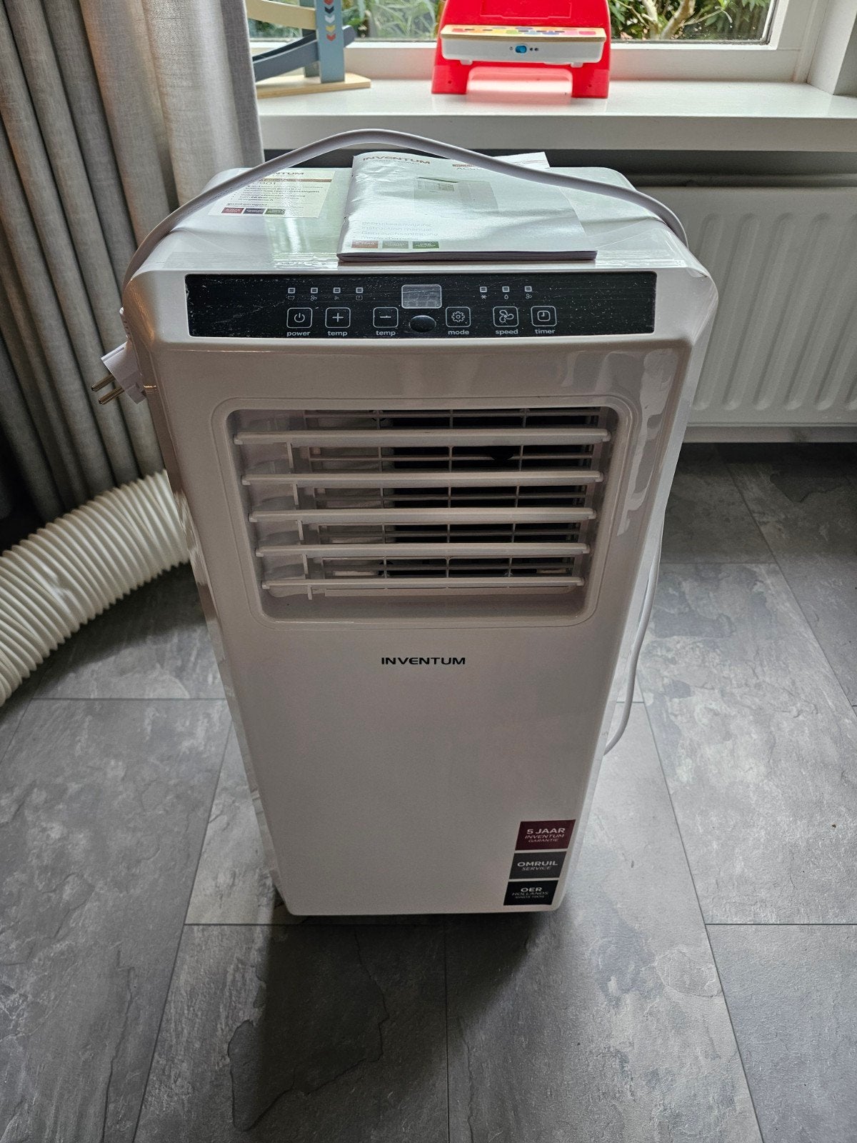 Inventum AC901 Airco, Ophalen, Minder dan 60 m³, Timer, 3 snelheden of meer