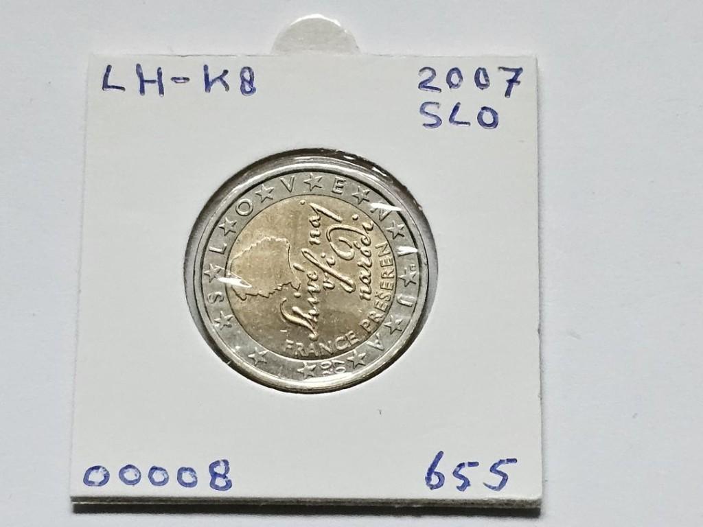 2-euromunt Slovenië (SLO) 2007 Koers LH-K8, Ophalen of Verzenden, Slovenië, 2 euro, Losse munt