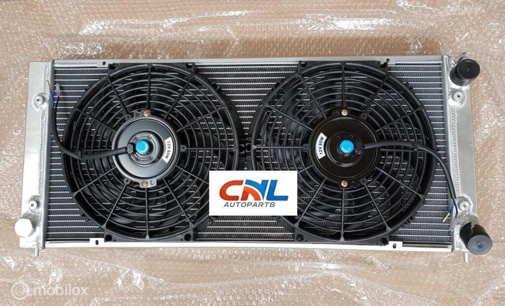 Radiator+2fans  VW GOLF GTI/JETTA MK2/A2 1.6D/1.8/2.0 GAS, Nieuw, Ophalen of Verzenden